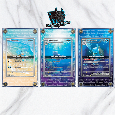 Pokemon 151 Blastoise EX 200 Squirtle 170 Wartortle 171 Custom