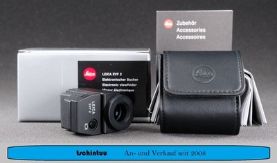 Leica EVF2 Elektronischer Sucher  Schwarz (18753) Sehr Guter Zustand OVP
