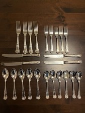 Service For 4+ - Wallace Silversmiths Kings P...