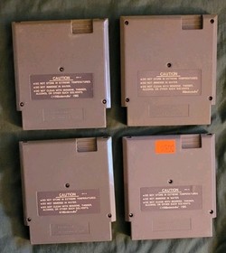 Urban Champion - Kung-Fu - Rock N Ball - Captian Skyhawk - NES -Tested n Working