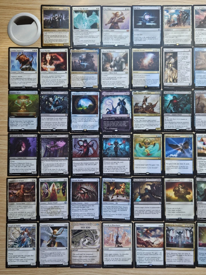 Custom Commander Deck ~ Lifegain ~ Oloro, Ageless Ascetic ~ 100 Card EDH Deck - Image 2 of 4