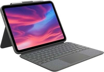 Logitech Combo Touch iPad 10. Gen / A16 Tastatur Case QWERTZ Grau 920-011435