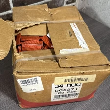 Case Of 700+ SIGNODE 34HOC Strapping Seal 3/4" x 2-1/5" double notch seals