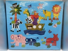 Baby Instant Scrapbook Album 12" x 12" Animals Noah's Ark New Paper Art