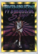 2018 Panini Donruss Winner Stays Holo Yellow Laser 22/25 Bill Russell HOF 0k2b