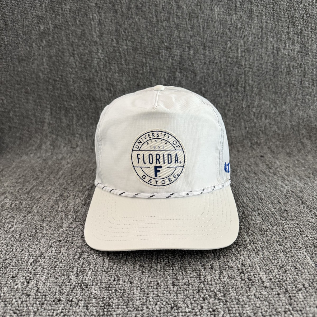 '47 Brand Florida Gators NCAA White Snapback Hat Rope Cap University o