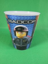 The Lego Movie Lenticular 3-D Cup McDonald's Happy Meal Good Cop Bad Cop C 2