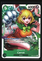 Carrot OP08-023 Super Rare Two Legends One Piece TCG