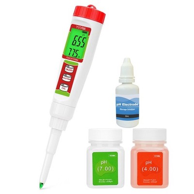 Digital Food pH Meter pH Meter Food Fermentation with Calibration Solution Ki...