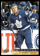 2017-18 Upper Deck UD Canvas Leo Komarov Toronto Maple Leafs #C194