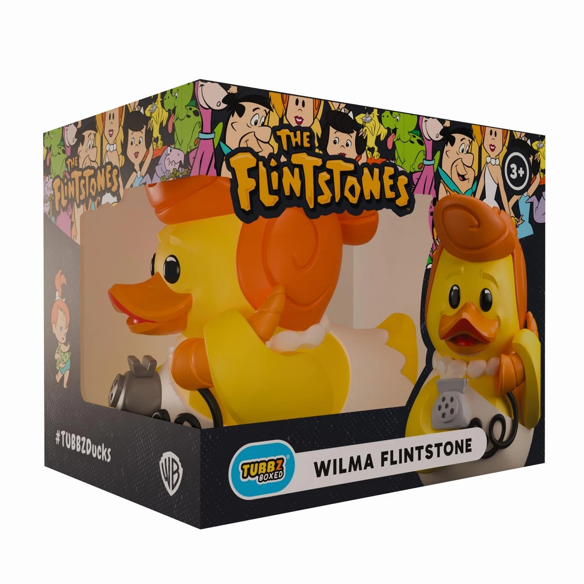 TUBBZ Boxed Edition: Flintstones - Wilma Flintstone Cosplaying Rubber Duck Vinyl