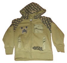 Minecraft Boys Size 4 Zip Up Hoodie Coat