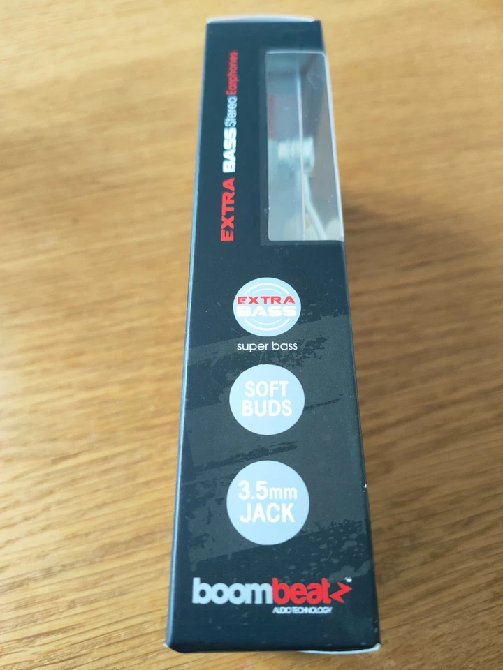Boom beat Audio Technology in ear earphones wired 3.5mm jack Used, photo 3 of 4