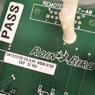 Rain Bird ESP-32MC Access Control Circuit Board 0792