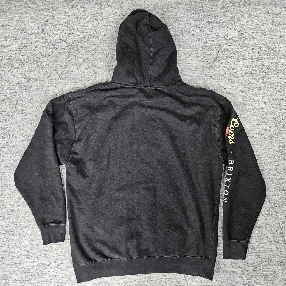 Moletom pulôver Brixton x Coors Protector II masculino preto tamanho XL - Imagem 2 de 4