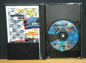 PANZER DRAGOON & PANZER DRAGOON ZWEI (SEGA SATURN) 2 Game Lot  Tested NTSC-U/C