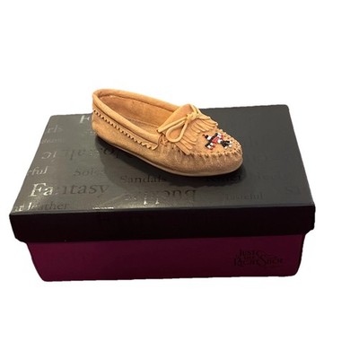 JUST THE RIGHT SHOE by RAINE BRAVE WARRIOR Collectable MOCCASIN NEW 25109 Figure