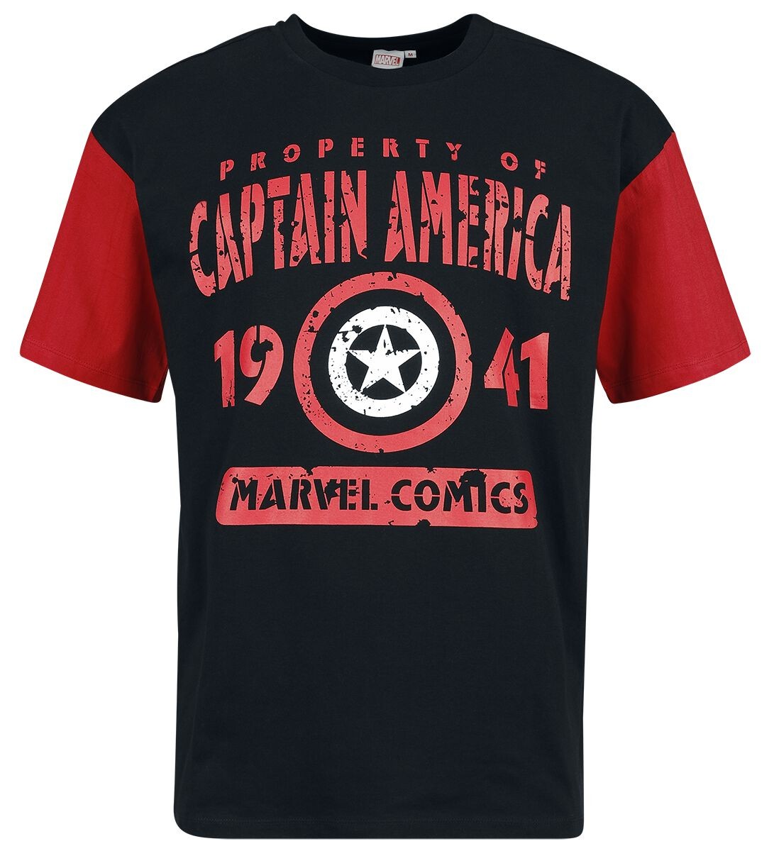 Футболка с капитаном Америкой Herren Captain America 1941 - Большая разноцветная футболка