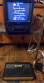 Atari 2600 System Bundle with Console, 44 Games, Joystick, Paddles, Power Supply