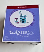 American Girl Truly Me Blue Hairstyling Caddy With original box EXCELLENT!