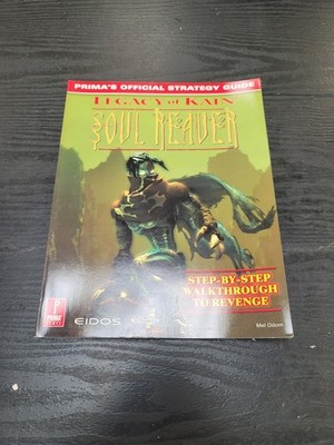 Legacy of Kain Soul Reaver Official Prima Strategy Guide Great Shape