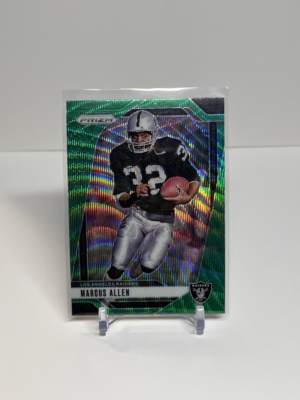 2024 Panini Prizm - Marcus Allen #155 Green Wave Prizm