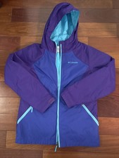 Columbia Interchange 2-in-1 Jacket   Waterproof/Windproof   Girls Size 14/16