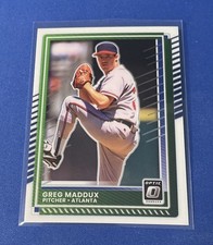 2025 Panini Donruss Optic #9 Greg Maddux Atlanta Braves