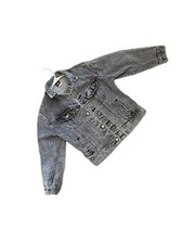 Lee Riders Denim Jacket Mens Size Large PATD-153438 Made in USA Vintage Trucker