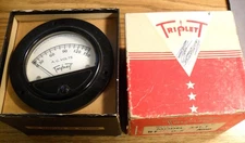 AC Volt Panel Meter - Triplett 331-S - New in Box