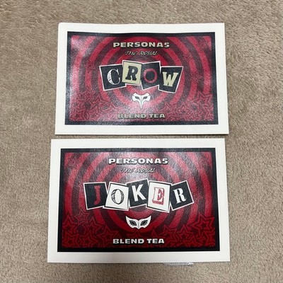 Persona P5 Protagonist Ren Amemiya Goro Akechi Silver Cat Cafe Letter Package