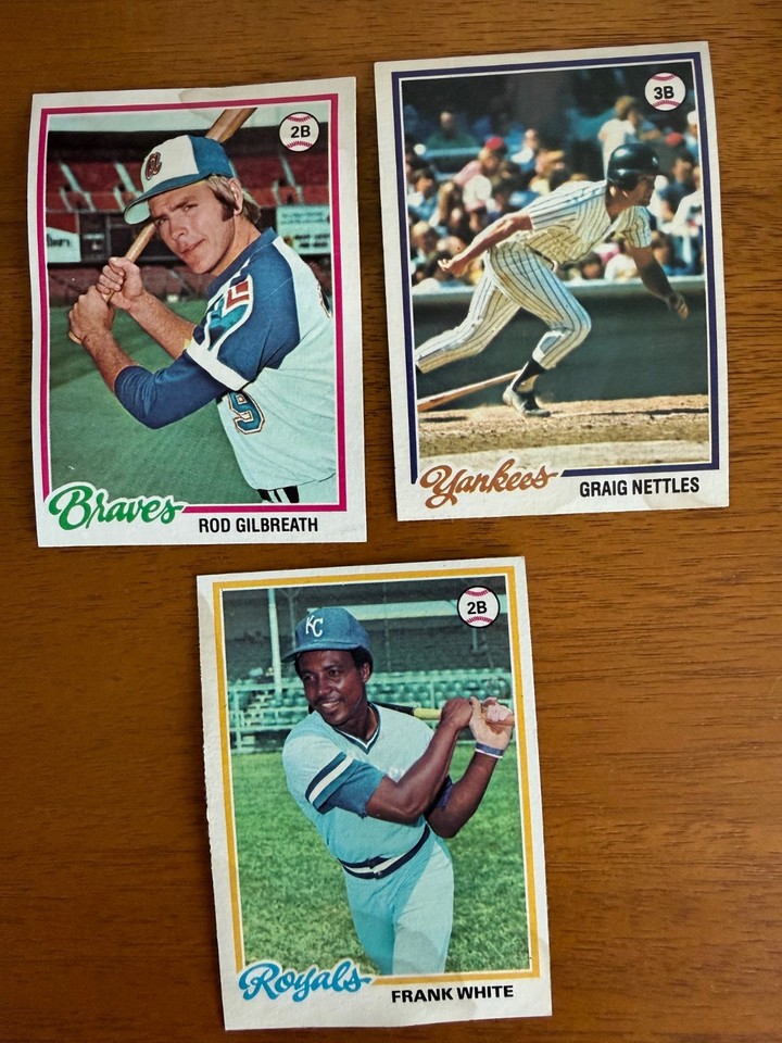 1978 Topps baseball card lot (261) 192 Different Cards Nolan Ryan x 3 ...