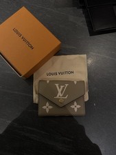 Louis Vuitton Victorine Leather Wallet Dove/Cream Monogram Empreinte M81861