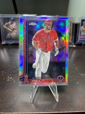 2025 Topps Chrome - Mike Trout #100 Refractor