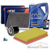 Atec Inspektionspaket FÜR Seat Cordoba Ibiza 6L Skoda Fabia VW Polo 9N 1.4 1.6