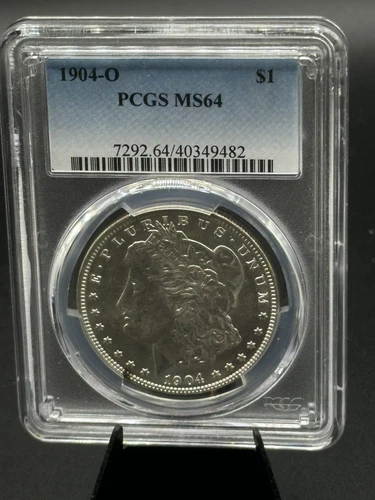 1904-O Morgan Silver Dollar MS64 PCGS Blue Label