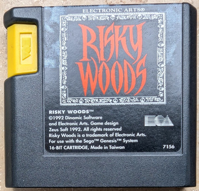 Risky Woods - Pal - SEGA Mega Drive Spiel Spiel