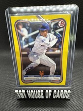 Bowman 2026 Juan Soto New York Mets #22 Baseball MLB  yellow /75 Paper