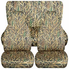 Front Rear Car Seat Covers Hunting Camouflage Fits Wrangler Yj Tj Lj Front Rear Car Seat Covers Hunting Camouflage Fits Wrangler Yj Tj Lj