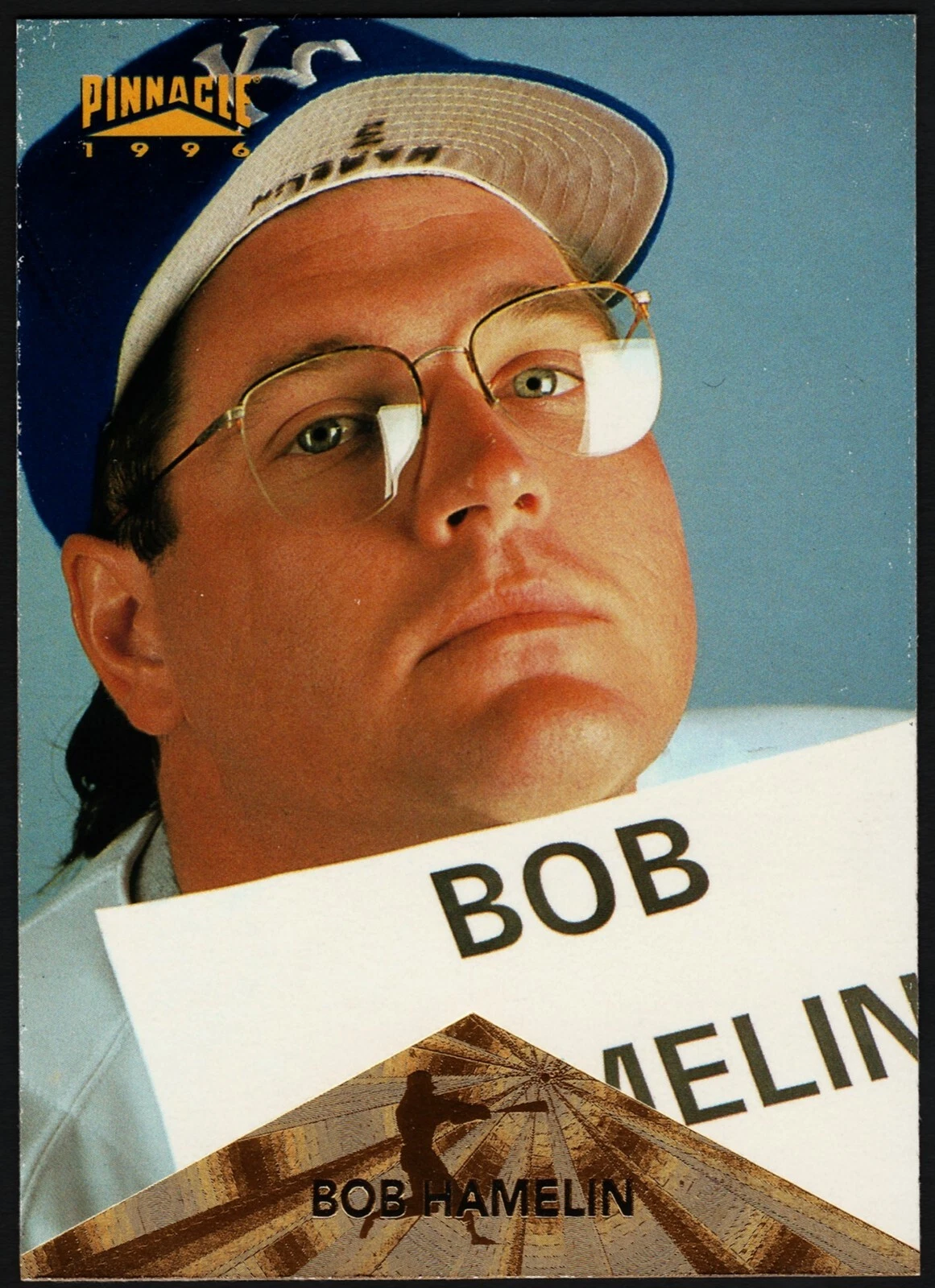 Bob Hamelin trading card