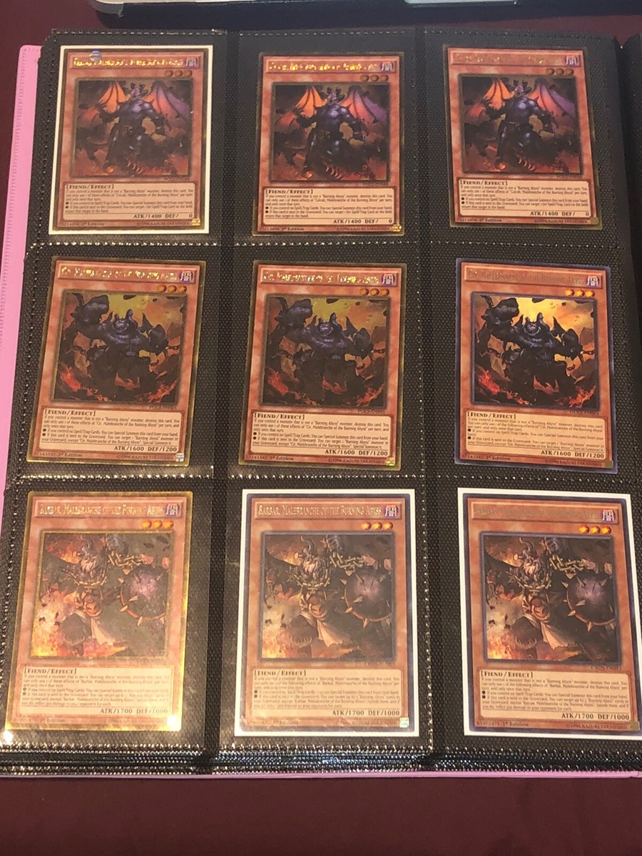 yu gi oh burning abyss deck Yugioh Orica