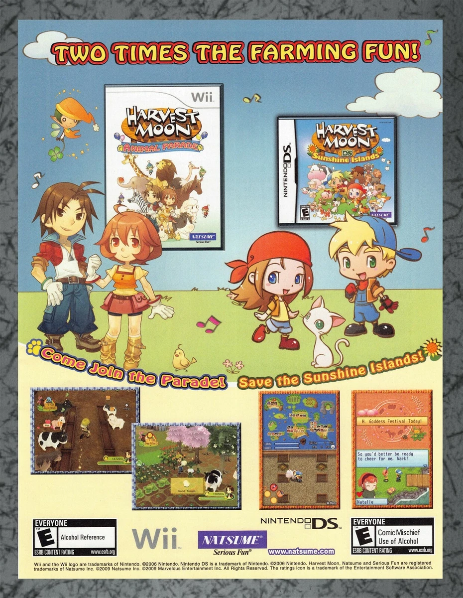 Harvest Moon Animal Parade Harvest Goddess