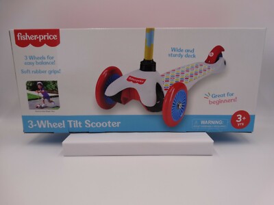 Fisher-Price Wheels For Easy Balance Tilt Scooter Great For Beginners 3+  NEW