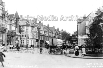Frr-76 The Tram Terminus, Purley, Surrey. Photo
