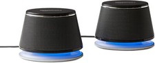 Ordenador USB Plug-n-Play 2 altavoces para PC o port til, Negro - Juego de 2
