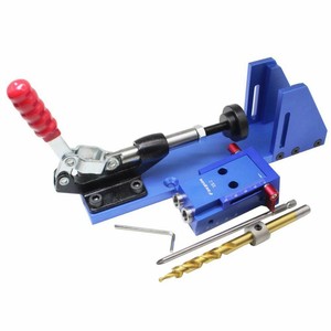 Woodworking Hole Jig Drill Guide Inclined Hole Drill Tools 