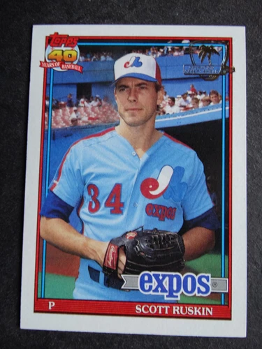 1991 Topps Desert Shield Baseball Cards Complete Your Set U Pick List 401-600 - Picture 292 of 309