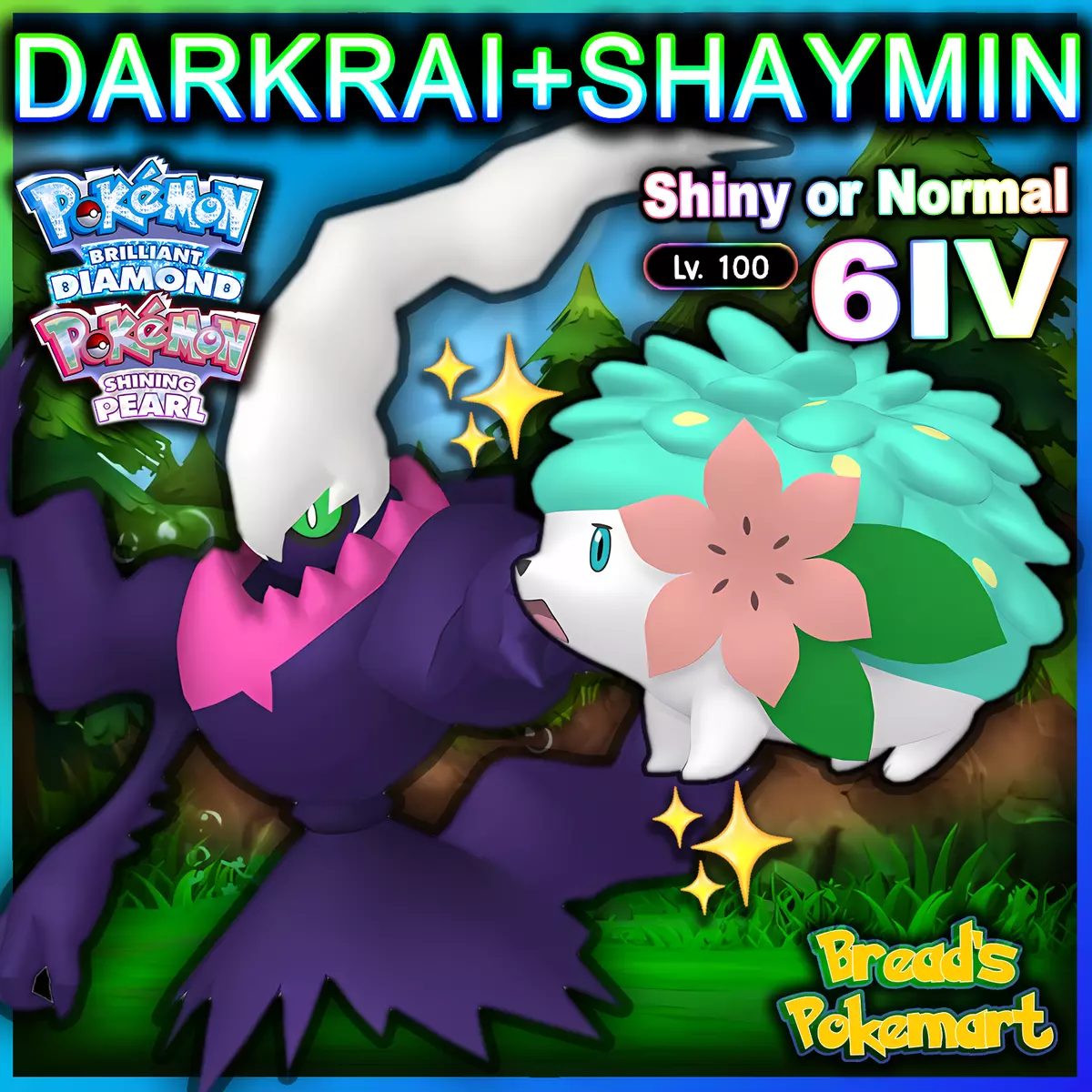 Shaymin Added to Brilliant Diamond and Shining Pearl, Can Be Shiny