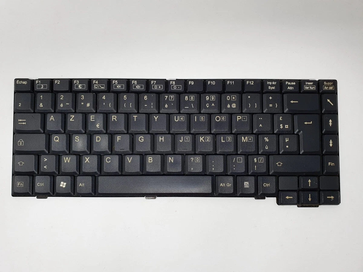 Teclado AZERTY Francés Fujitsu Amilo SA3650 NSK-F3P0F 9J.N0N82.P0F 90