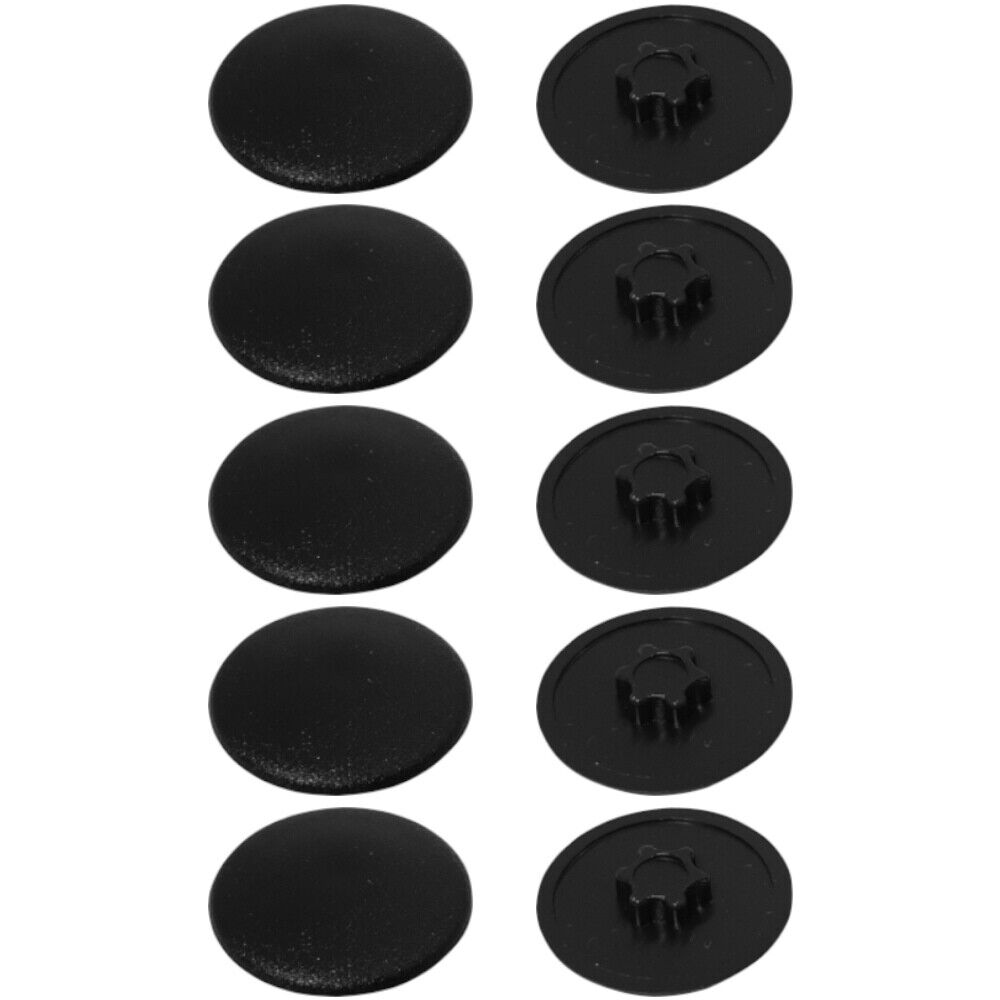 20x screw cap cover pz2 clip push fit universal plastic hole plug insert  head